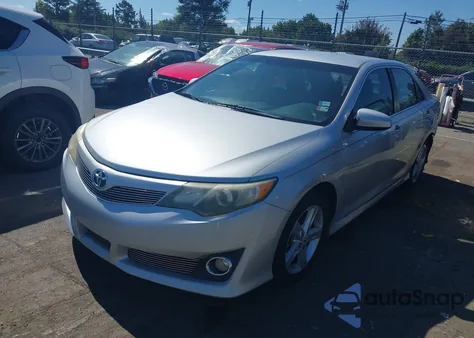 2012 Toyota Camry Se из США, поврежденный, VIN 4T1BF1FK8CU095003